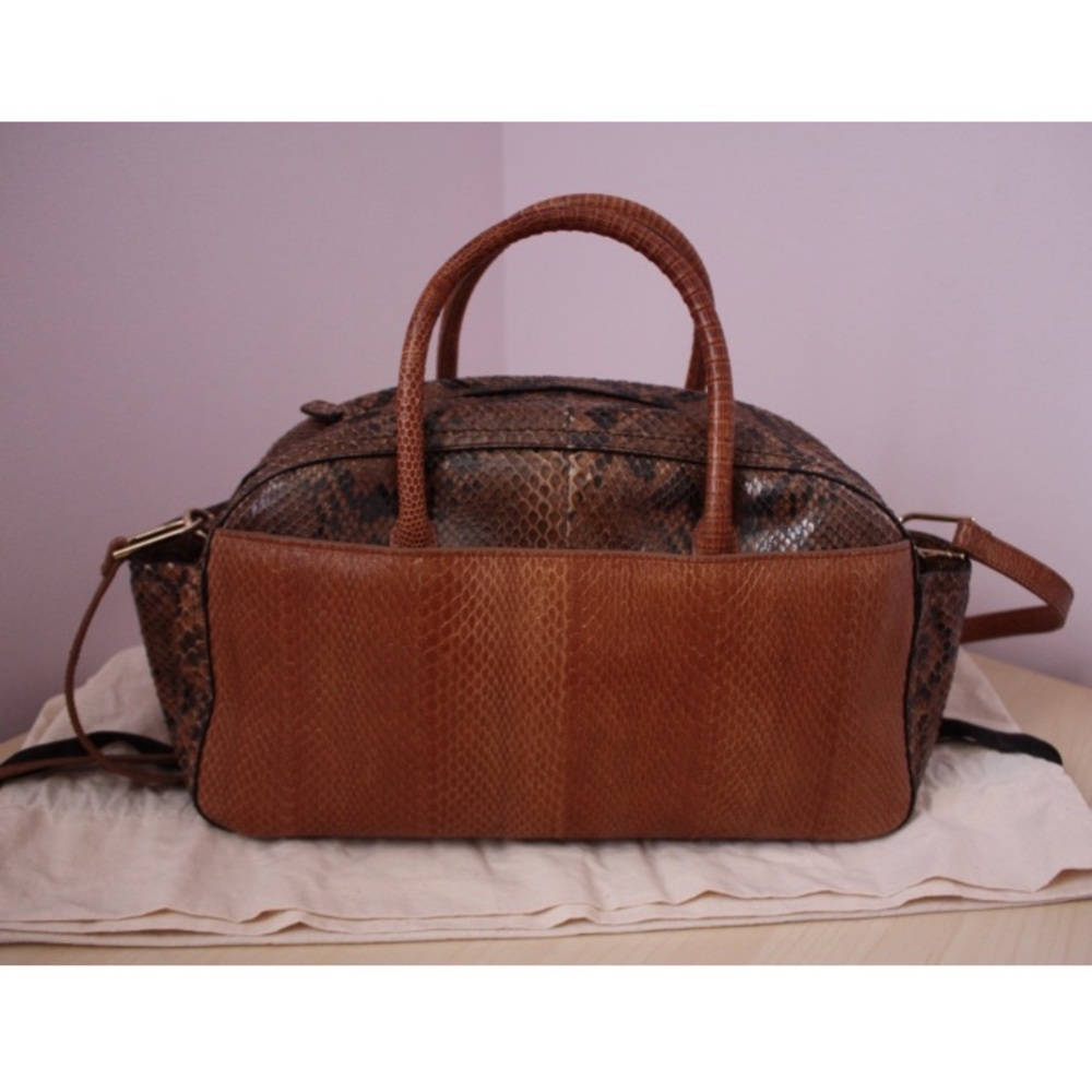 LANVIN python handbag - Picture 5 of 8